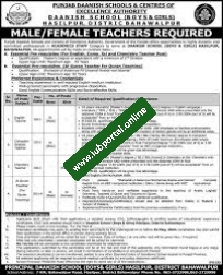 Punjab Daanish Schools Hasilpur Jobs 2025 – Apply Online for Clerk & Management Posts
