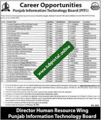 Latest PITB Jobs 2025 in Lahore – Apply Online for Punjab Information Technology Board Vacancies